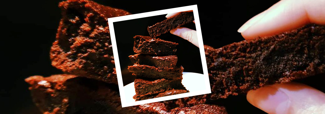 Συνταγή για Brownies με  Bee Bros μέλι βατόμουρο