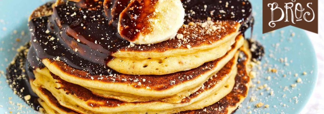Πεντανόστιμα pancakes χωρίς αλεύρι και ζάχαρη'