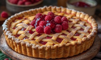 Τάρτα με Μέλι και Φρούτα