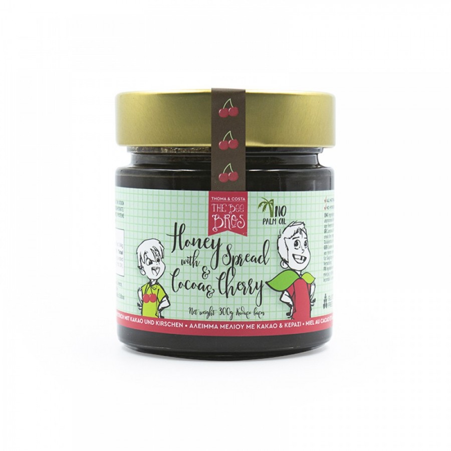 THE BEE BROS Μέλι με Κακάο & Κεράσι 300g