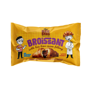 THE BEEBROS BROISSANT ΚΡΟΥΑΣΑΝ ΜΕ ΓΕΜΙΣΗ ΚΡΕΜΑ ΚΑΚΑΟ 252g (6x42g)