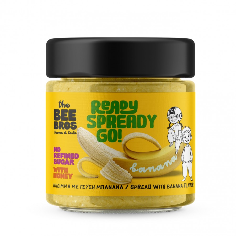THE BEE BROS SPREADY ΑΛΕΙMΜΑ ΓΕΥΣΗ ΜΠΑΝΑΝΑ 300g