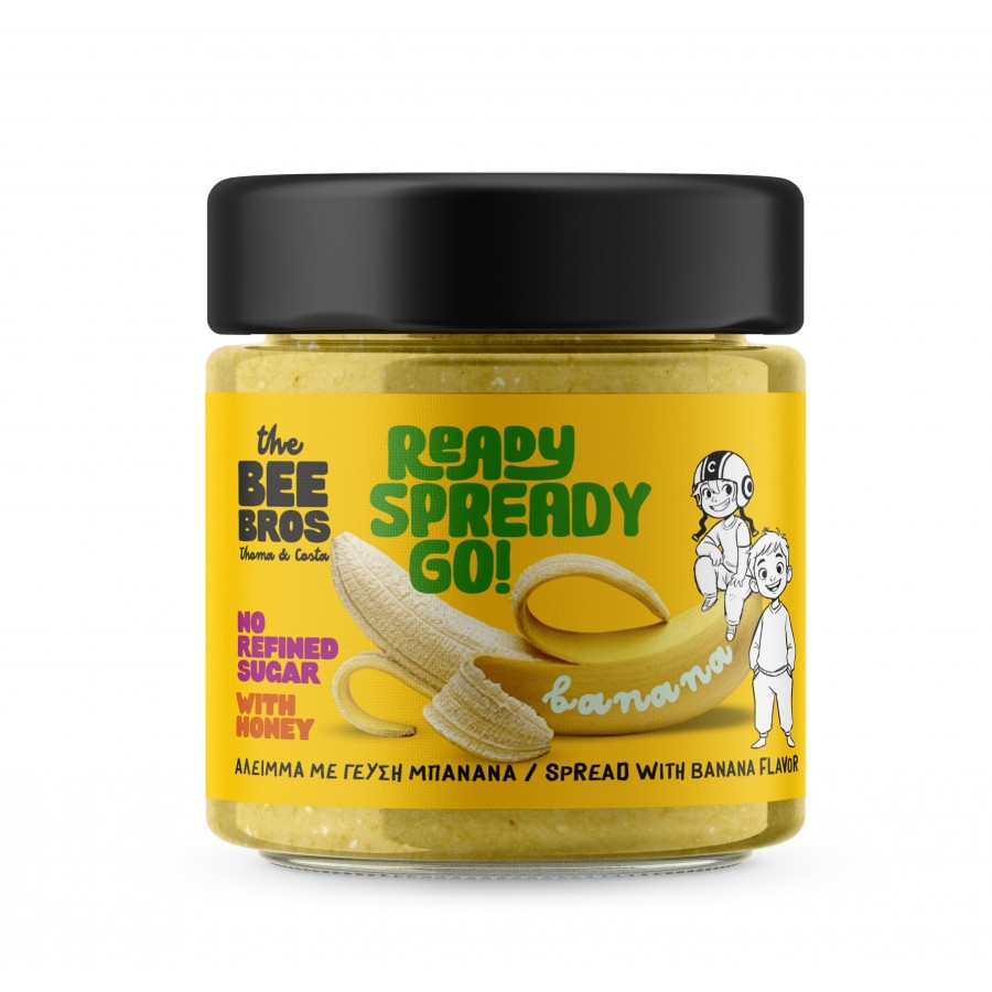 THE BEE BROS SPREADY ΑΛΕΙMΜΑ ΓΕΥΣΗ ΜΠΑΝΑΝΑ 300g