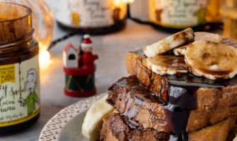 French toast με άλειμμα μελιού The Bee Bros