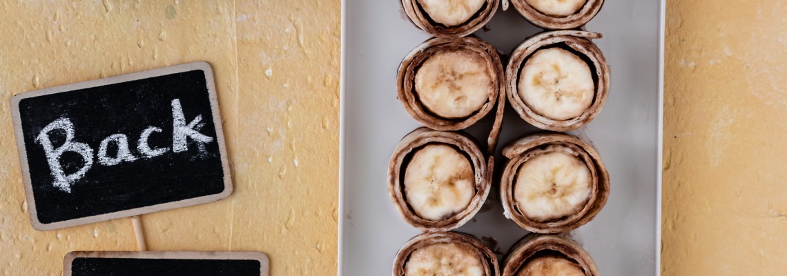 Επιστροφή στο σχολείο με νέα συνταγή Banana Rolls!