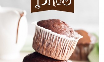 Μάφινς με Bee Bros Μέλι, Κακάο & Μπανάνα