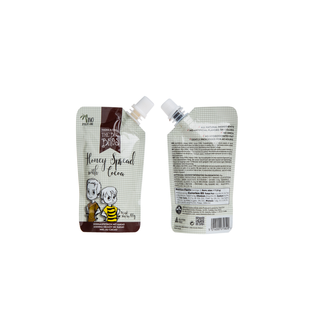 THE BEE BROS Μέλι με Κακάο 100g