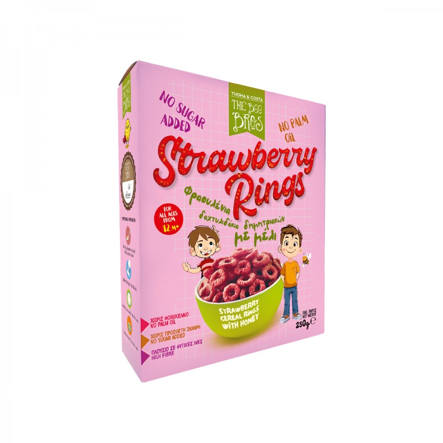 THE BEE BROS Δημητριακά Φράουλα 250g