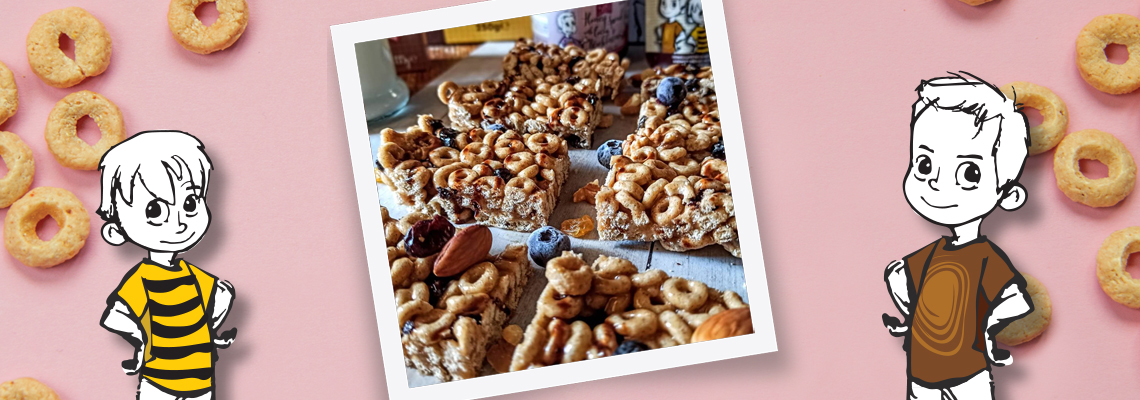 Συνταγή Back to School με Δαχτυλίδια Δημητριακών Bee Bros